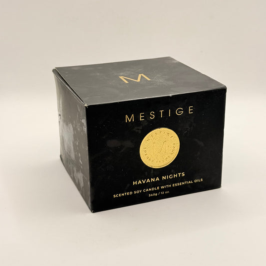 Mestige havana nights serenity candle — 340 g - candles from google - original photo home&living materials