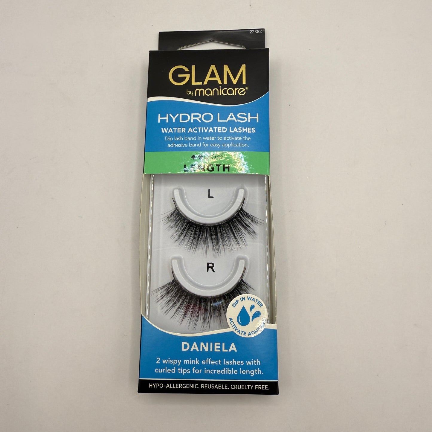 GLAM by Manicare Hydro Lash – Water Activated Lashes (Daniela)