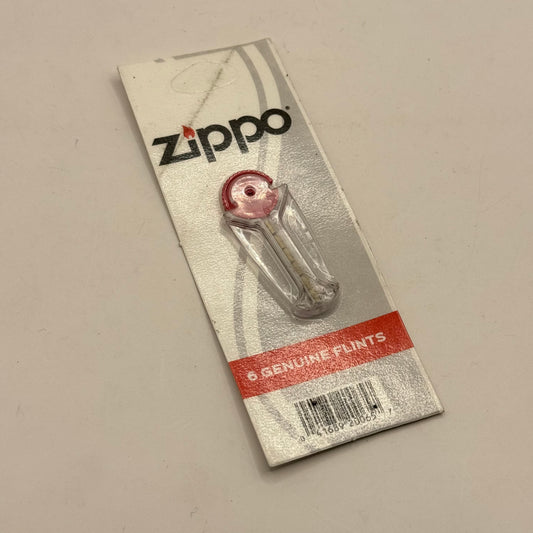 Genuine Zippo Lighter Flints - 6 Pack Dispenser