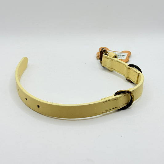 Georgie Paws Bald Leather Dog Collar - Medium