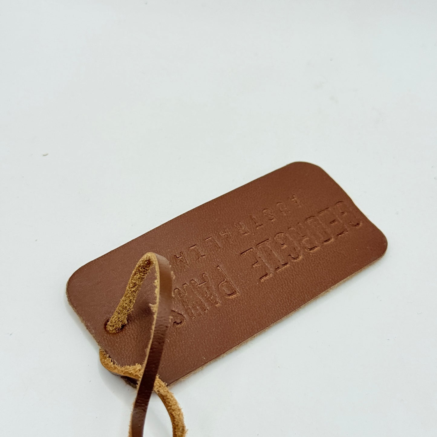 Georgie Paws Jinky Ribbon Leather Dog Collar - Small