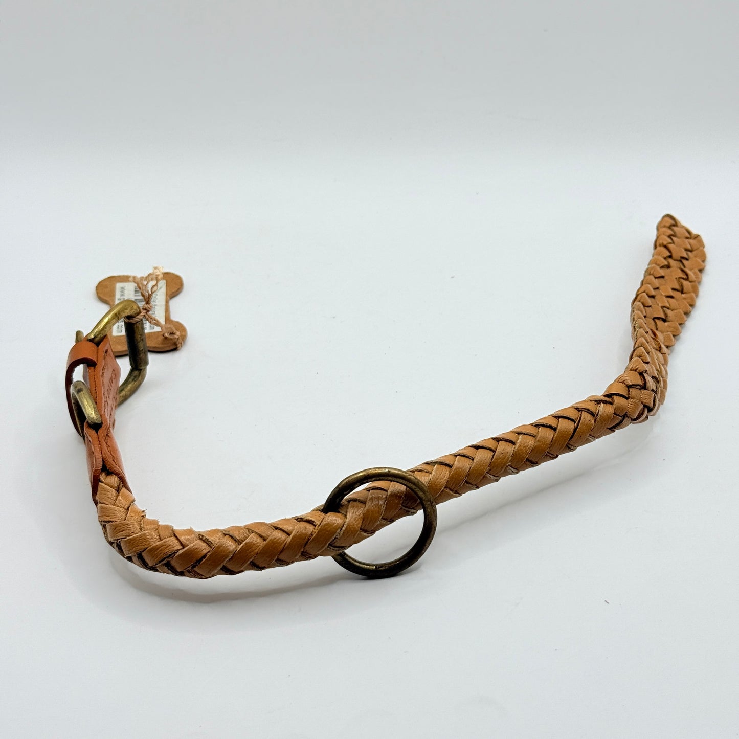 Georgie Paws Tonto Braided Leather Dog Collar - Medium