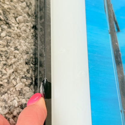 Get Posh Tropical Pier Framed Wall Art 50cm