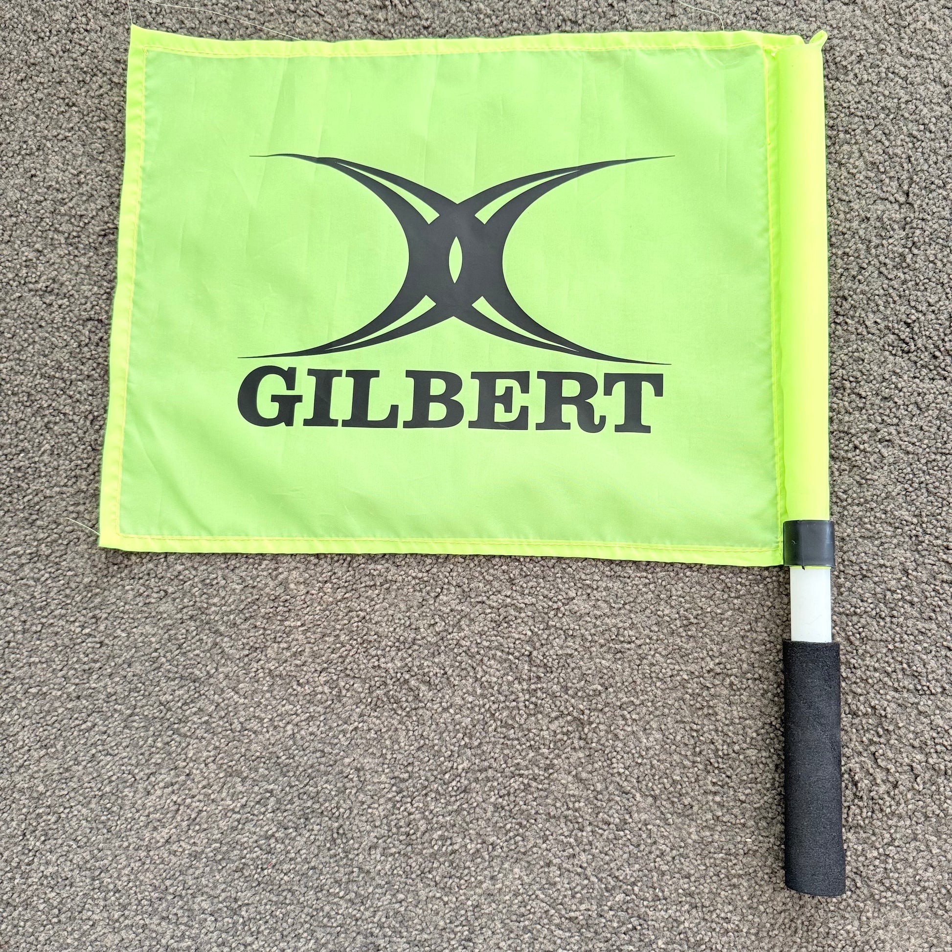 Gilbert referee flag - neon green - linesman flags original photo - what’s new home&living materials