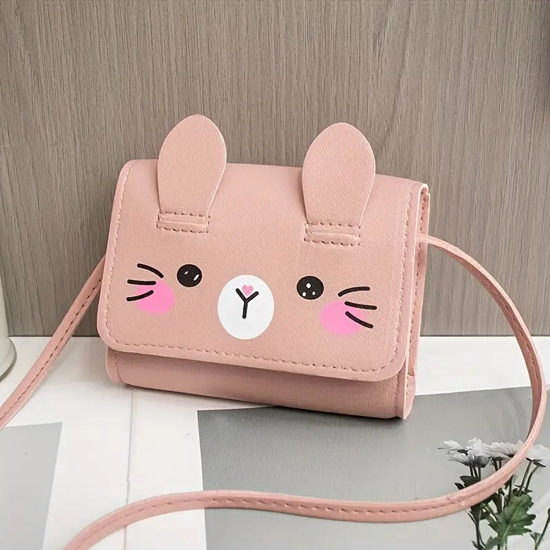 Girls small bag / purse (perfect 1st bag!) - pink - cross body bags
