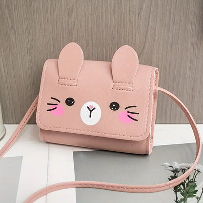 Girls small bag / purse (perfect 1st bag!) - pink - cross body bags