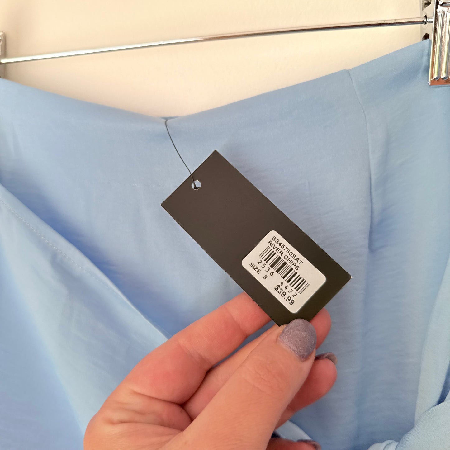 Glassons Tie-Front Wrap Skirt (Size 8)