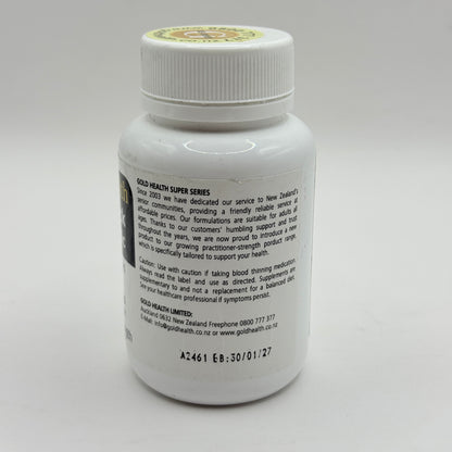 GoldHealth MAX Black Aged Garlic (60 Capsules)