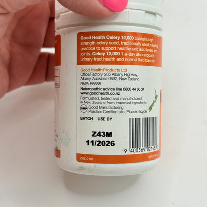 Good Health Celery 12,000 - 60 Capsules