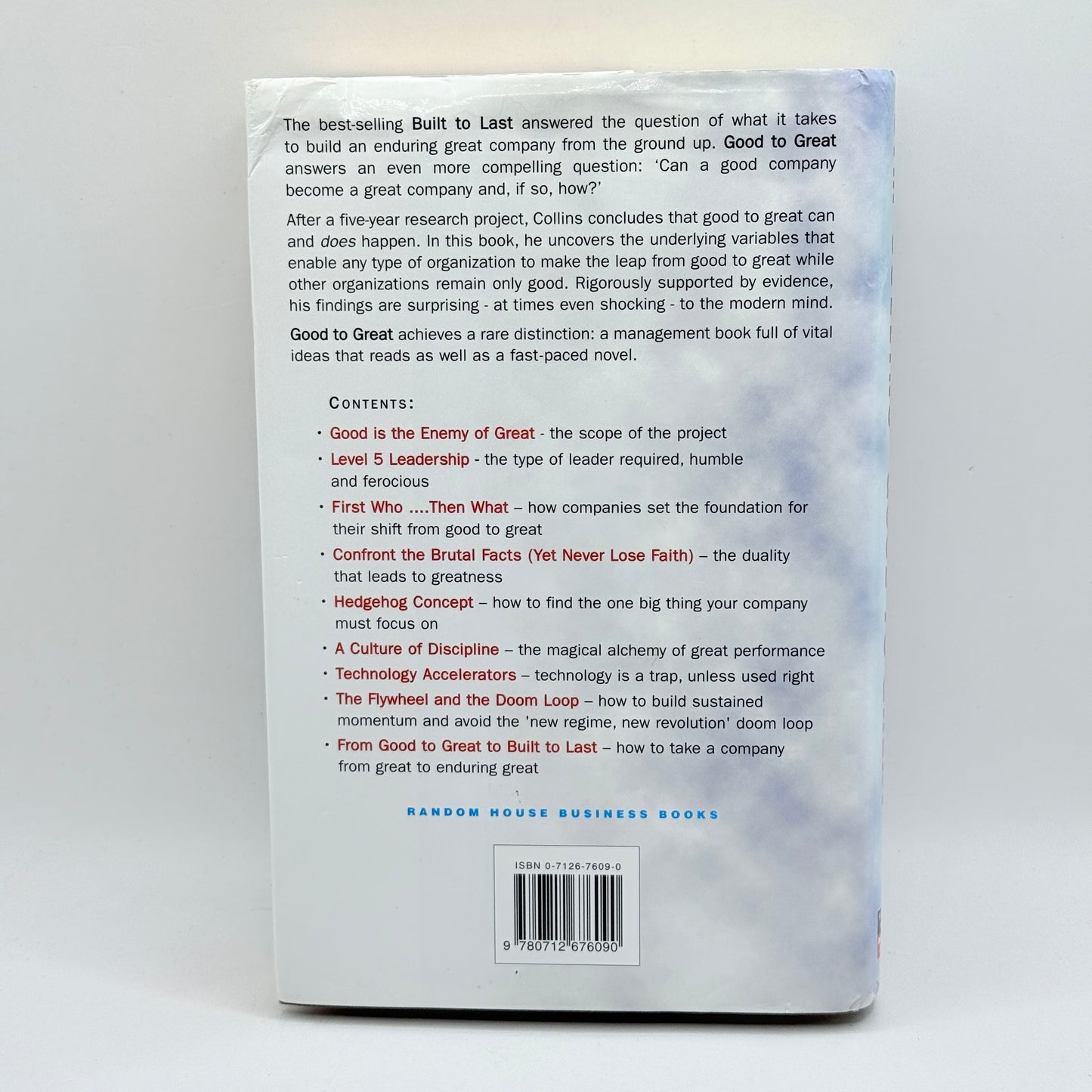 Good to Great by Jim Collins