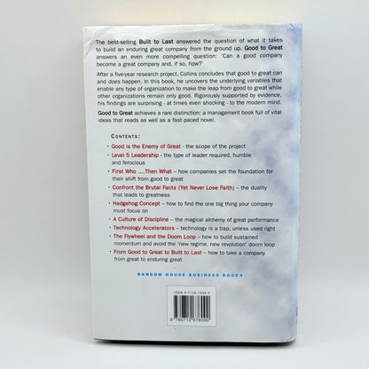 Good to Great by Jim Collins