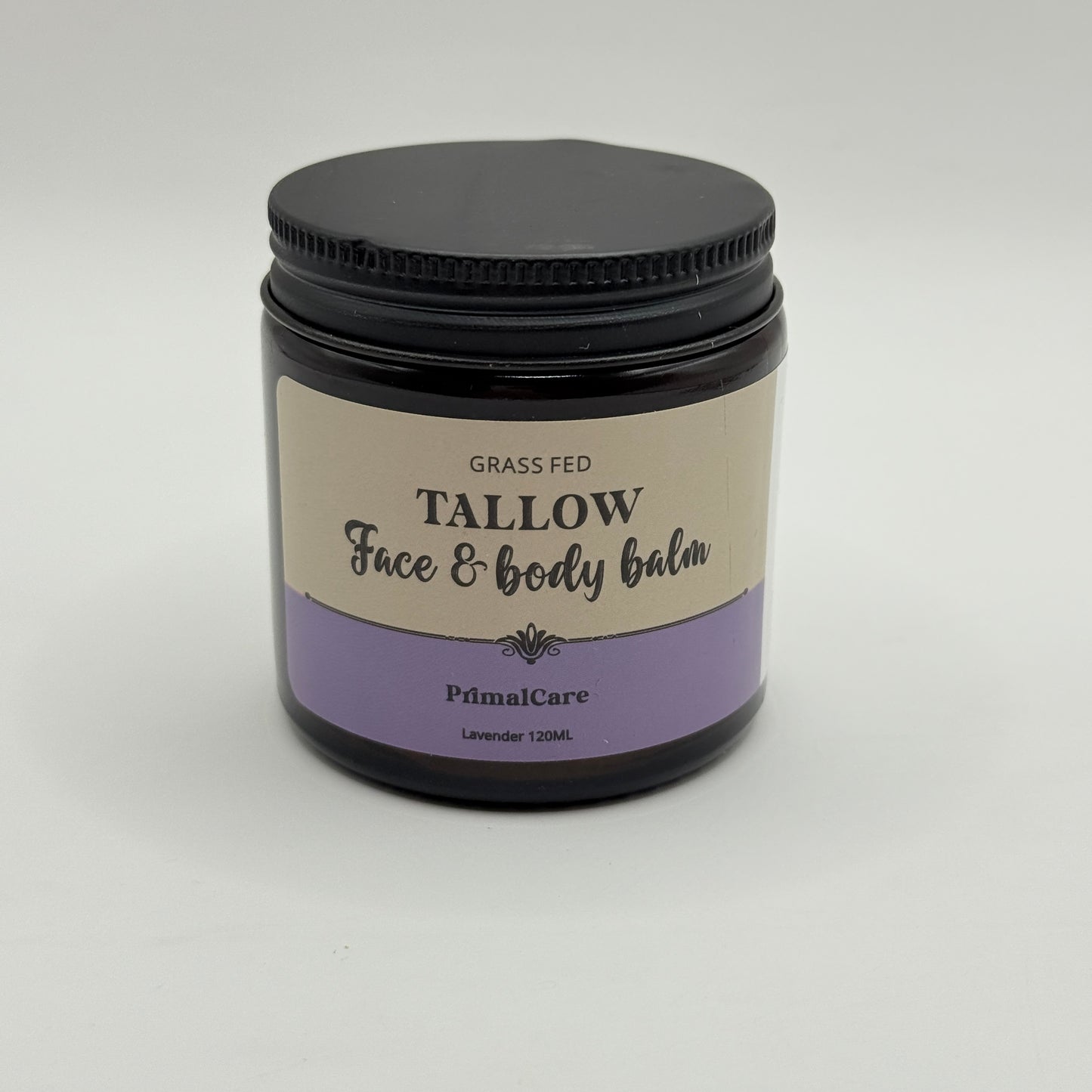 Grass-Fed Tallow Face & Body Balm with Calming Lavender 120mL