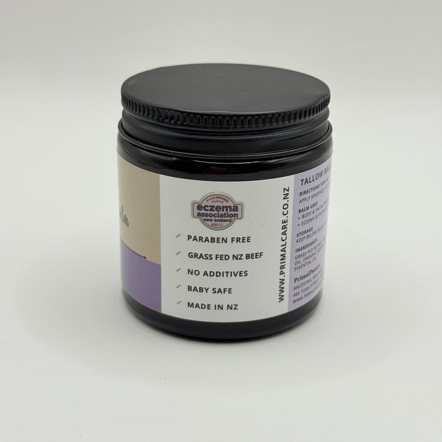 Grass-Fed Tallow Face & Body Balm with Calming Lavender 120mL