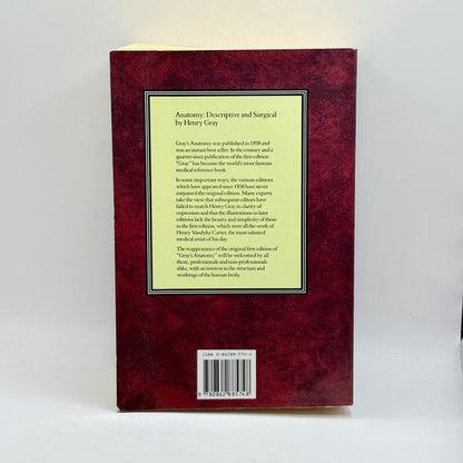 Gray’s Anatomy: Descriptive and Surgical by Henry Gray (The Classic First Edition)