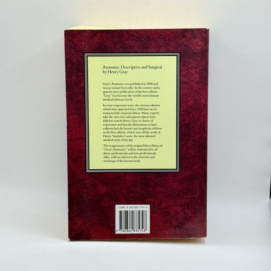 Gray’s Anatomy: Descriptive and Surgical by Henry Gray (The Classic First Edition)