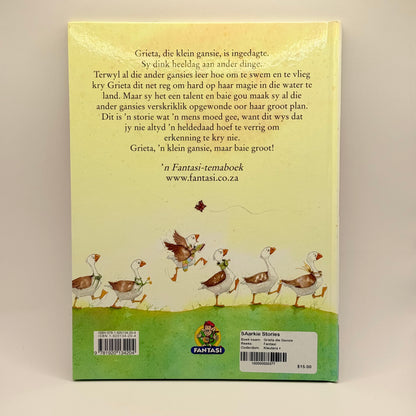 Grieta, die klein gansie by Eve Tharlet written in Afrikaans