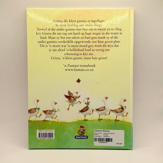 Grieta, die klein gansie by Eve Tharlet written in Afrikaans