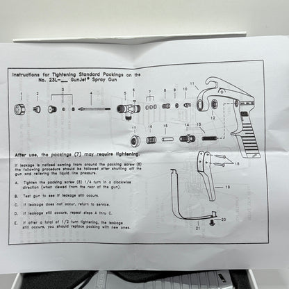 GunJet No. 23L Industrial Spray Gun (Max 250 PSI)