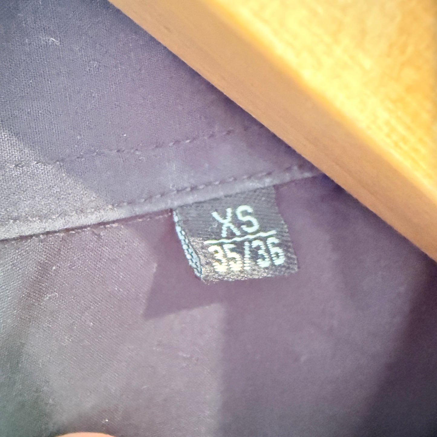 H. Brothers Tailored 100% Cotton Dress Shirt - XS 35/36