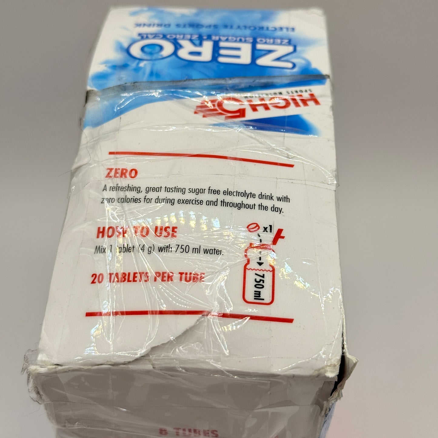 HIGH5 ZERO Citrus Electrolyte Tablets - 8 Tubes