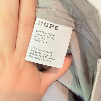 HOPE Stockholm Unisex Trousers - Size 38 WOM 46 MAN