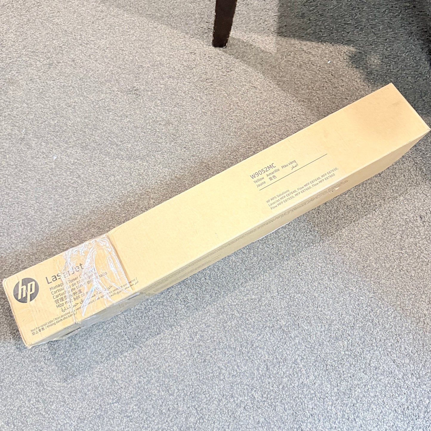 HP W9052MC Managed Yellow Toner Cartridge
