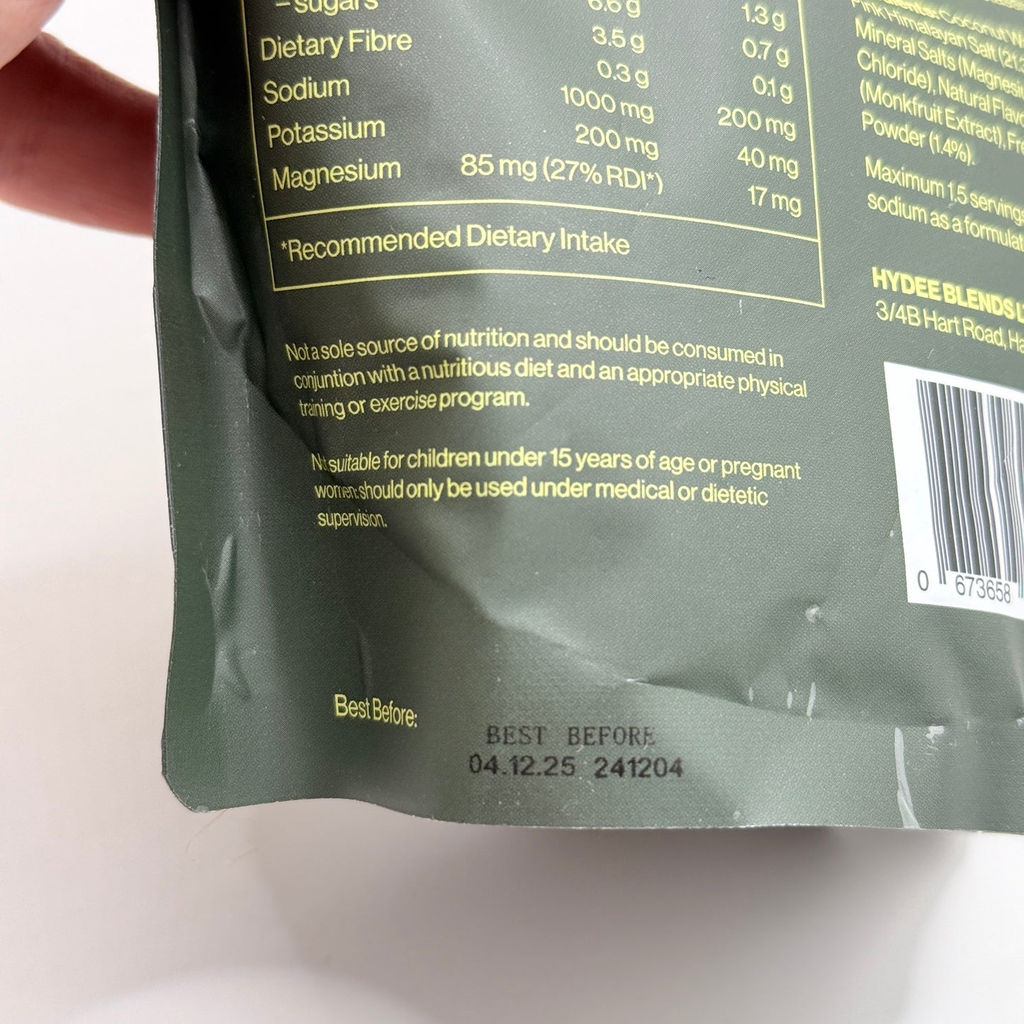 HYDEE Ultra Electrolytes - Salty Citrus Twist (30 Serves, 360g)