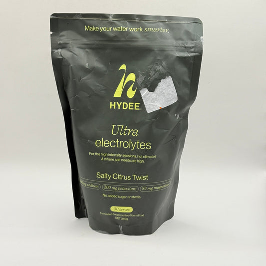 HYDEE Ultra Electrolytes - Salty Citrus Twist (30 Serves, 360g)