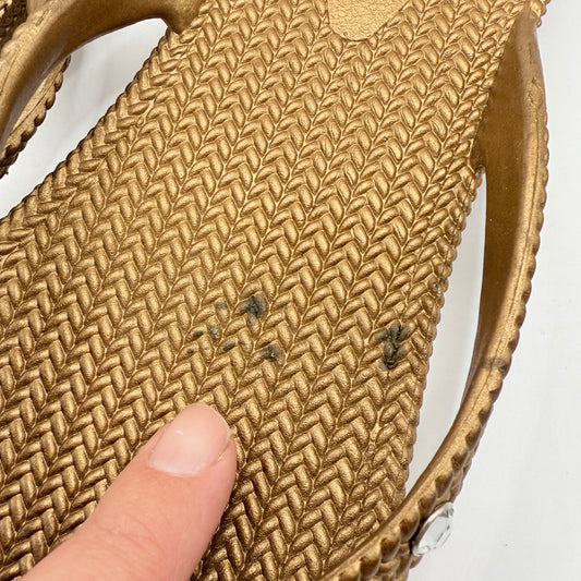 H&h piha jandals bronze size 9 - sandals women’s shoes