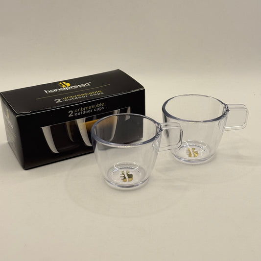 Handpresso Unbreakable Outdoor Espresso Cups – 2-Pack