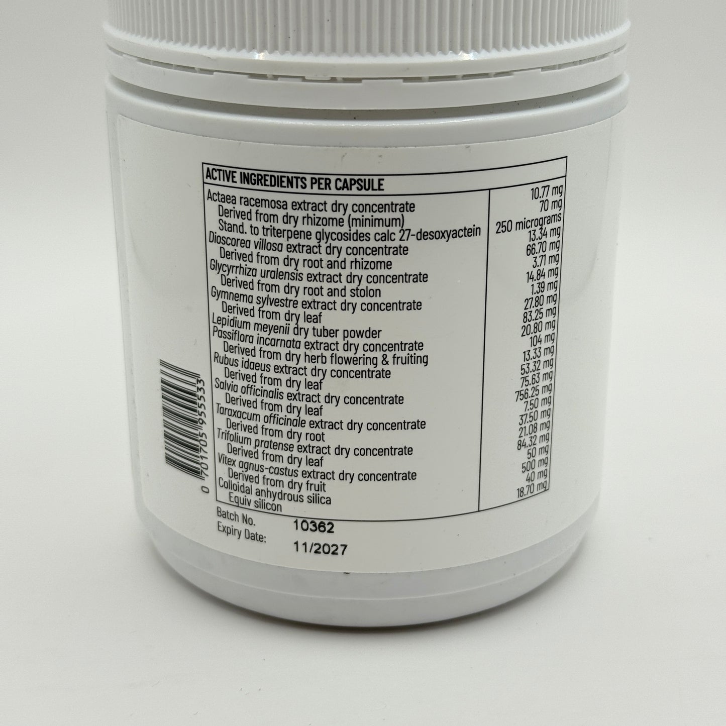 Happy Hormones Hard Capsules - 240 Capsules (Hormonal Balance & Menopause Relief)