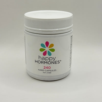 Happy Hormones Hard Capsules - 240 Capsules (Hormonal Balance & Menopause Relief)