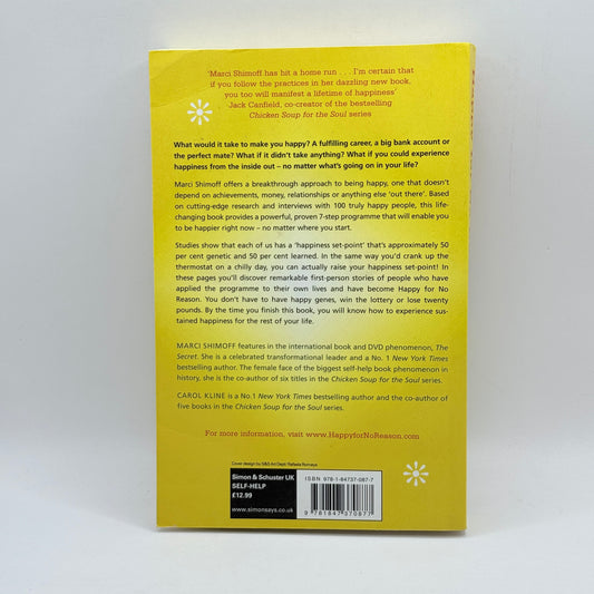 Happy for No Reason by Marci Shimoff and Carol Kline