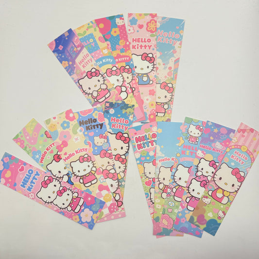Hello kitty bookmarks collection — set of 5 - bookmarks original photo - what’s new stationery