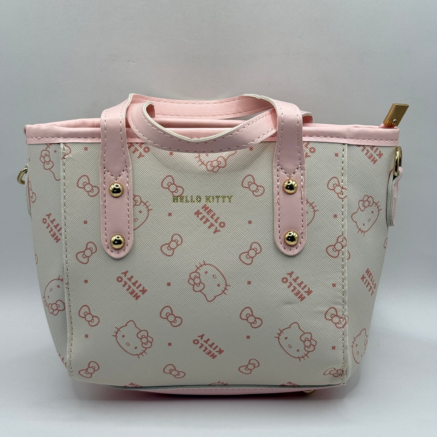 Hello Kitty Mini Tote Bag with Crossbody Strap