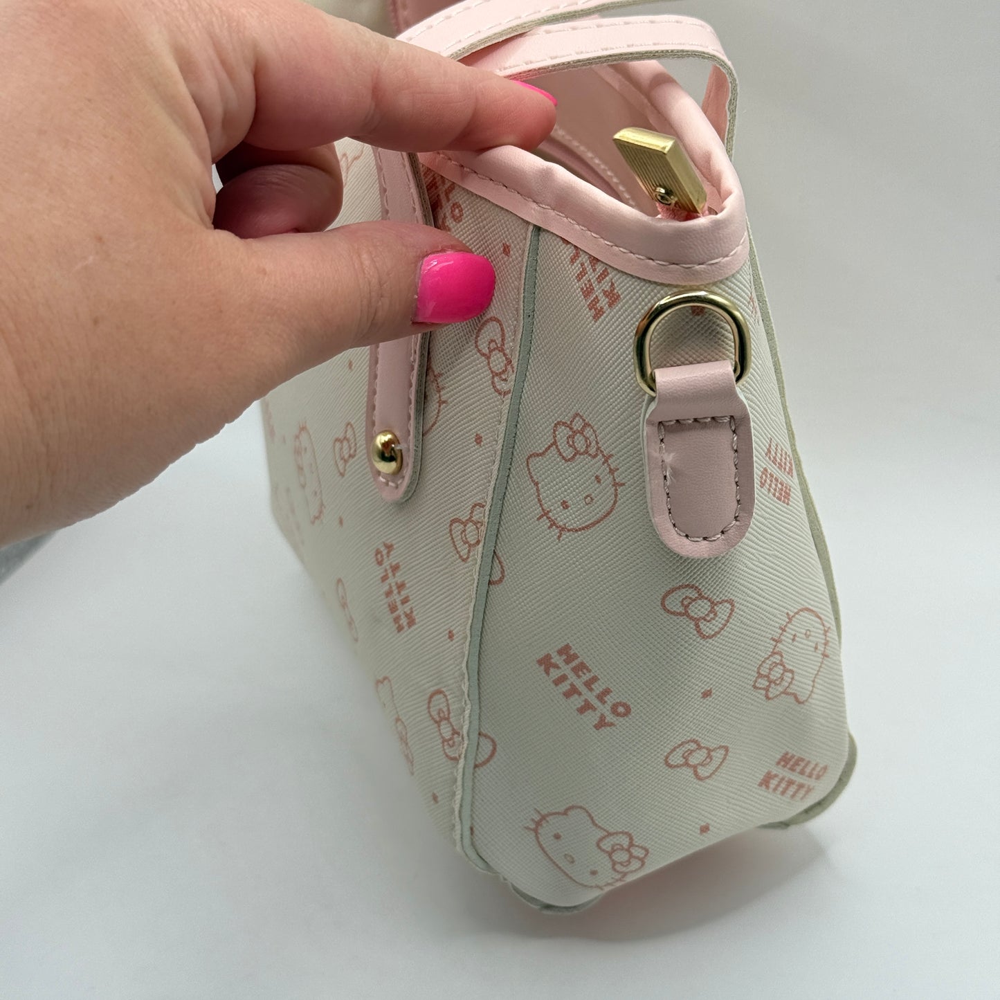 Hello Kitty Mini Tote Bag with Crossbody Strap