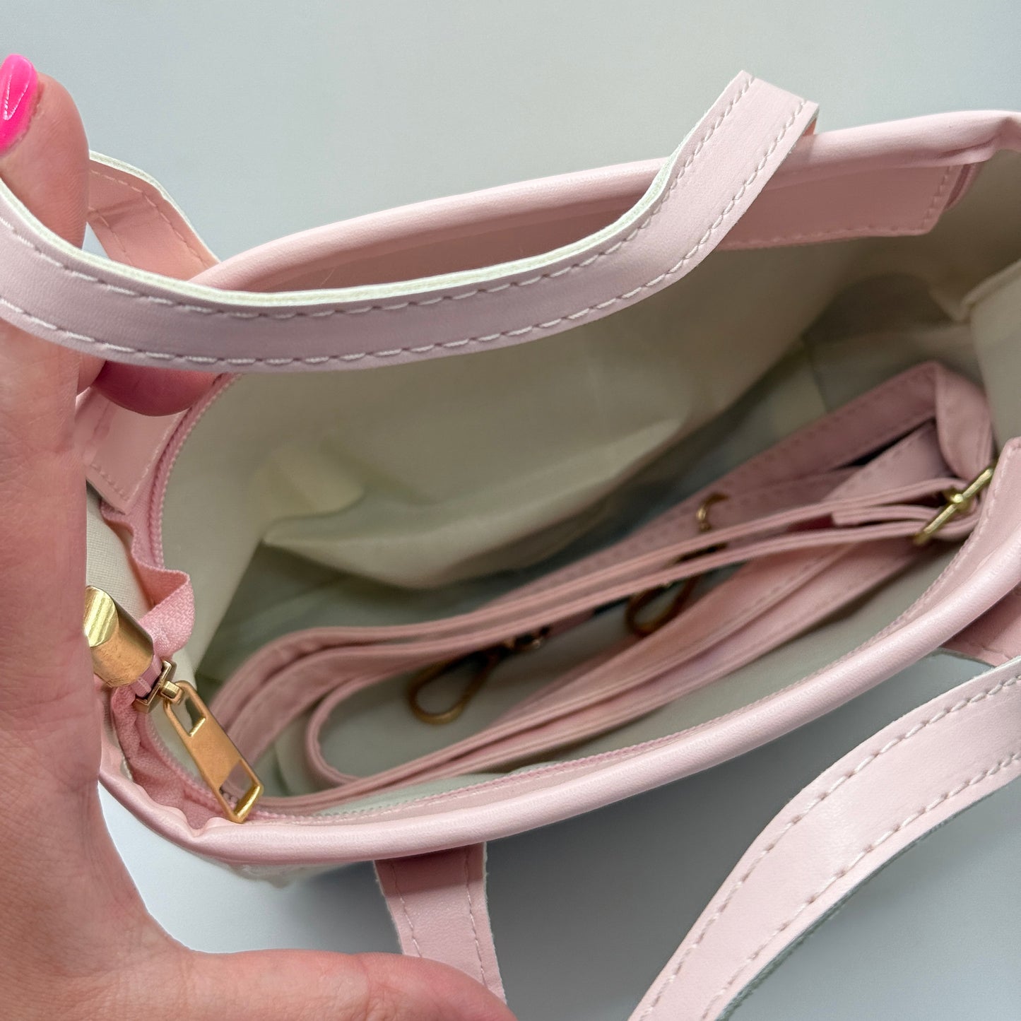 Hello Kitty Mini Tote Bag with Crossbody Strap