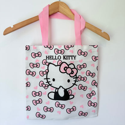 Hello Kitty Pink Bows Tote Bag