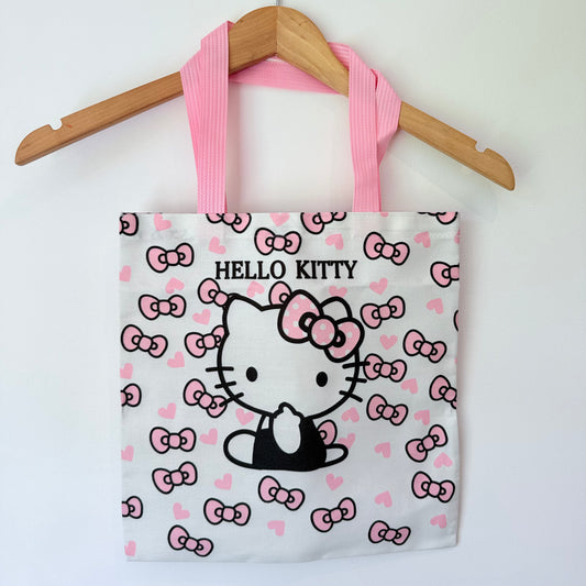 Hello Kitty Pink Bows Tote Bag