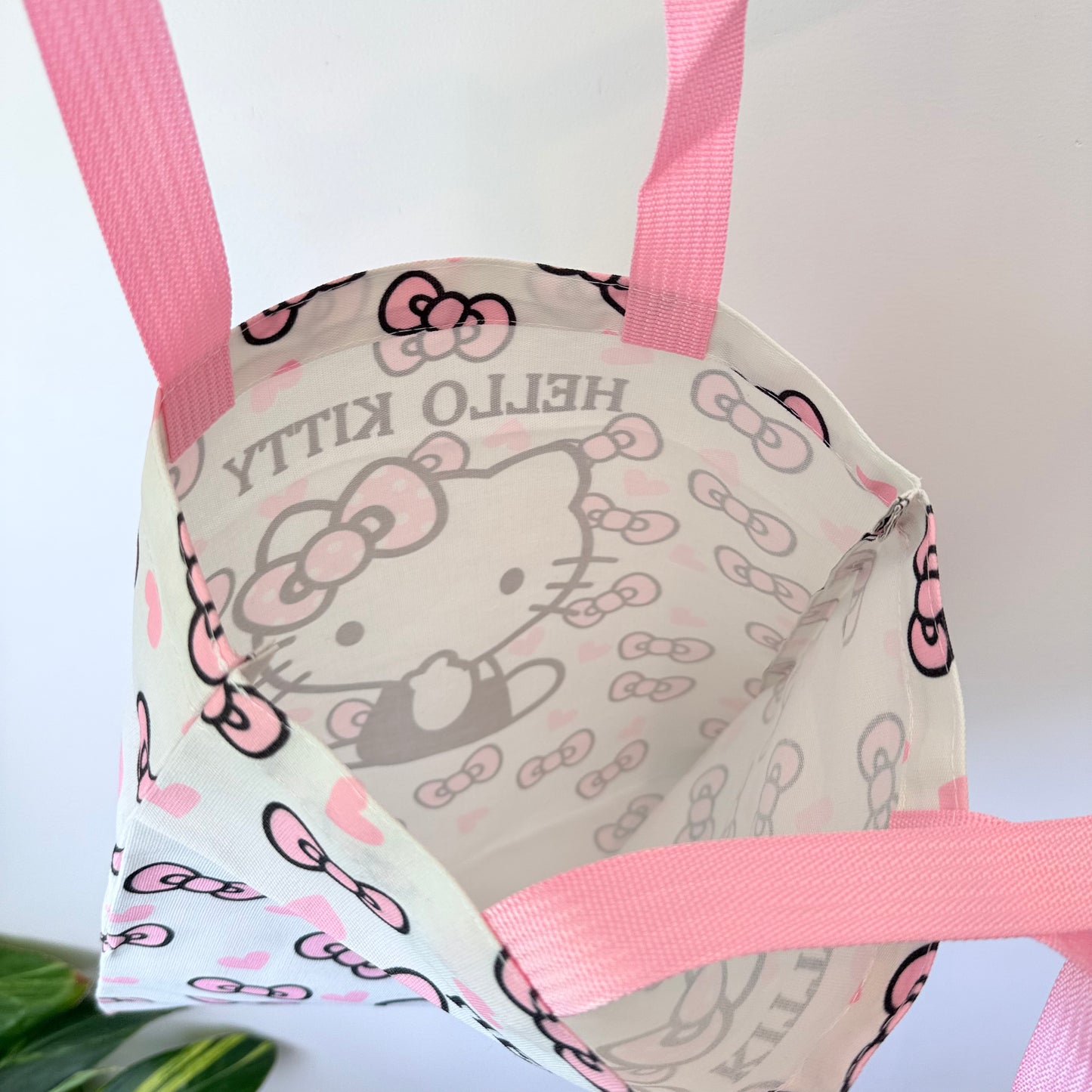 Hello Kitty Pink Bows Tote Bag