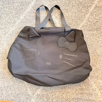 Hello Kitty Style Tote Bag - Black