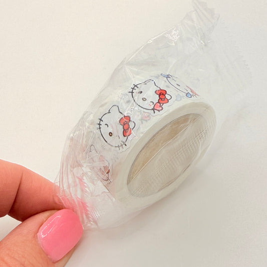 Roll of hello kitty stickers - decorative tape original photo - what’s new stationery
