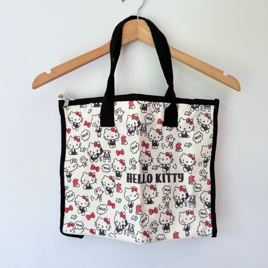 Hello Kitty Zip-Top Tote Bag