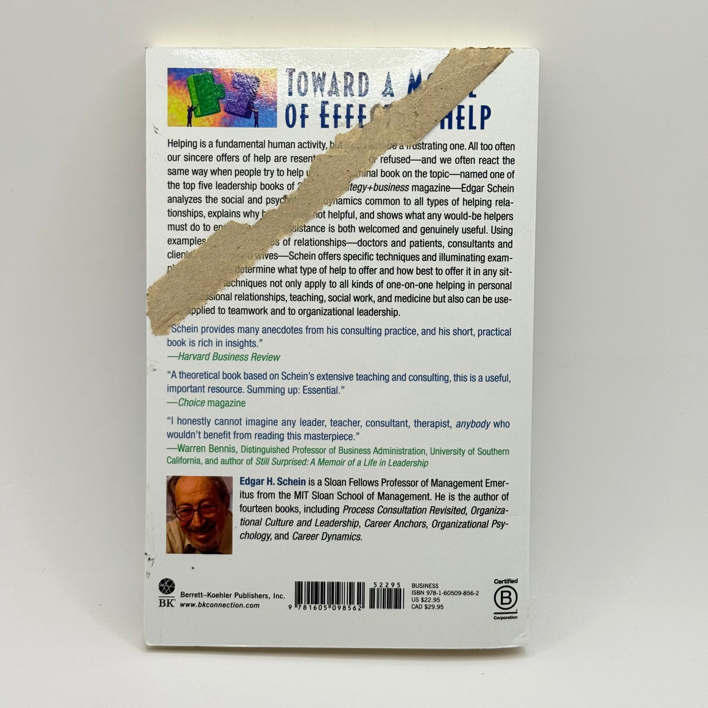 Helping by Edgar H. Schein