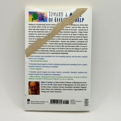 Helping by Edgar H. Schein