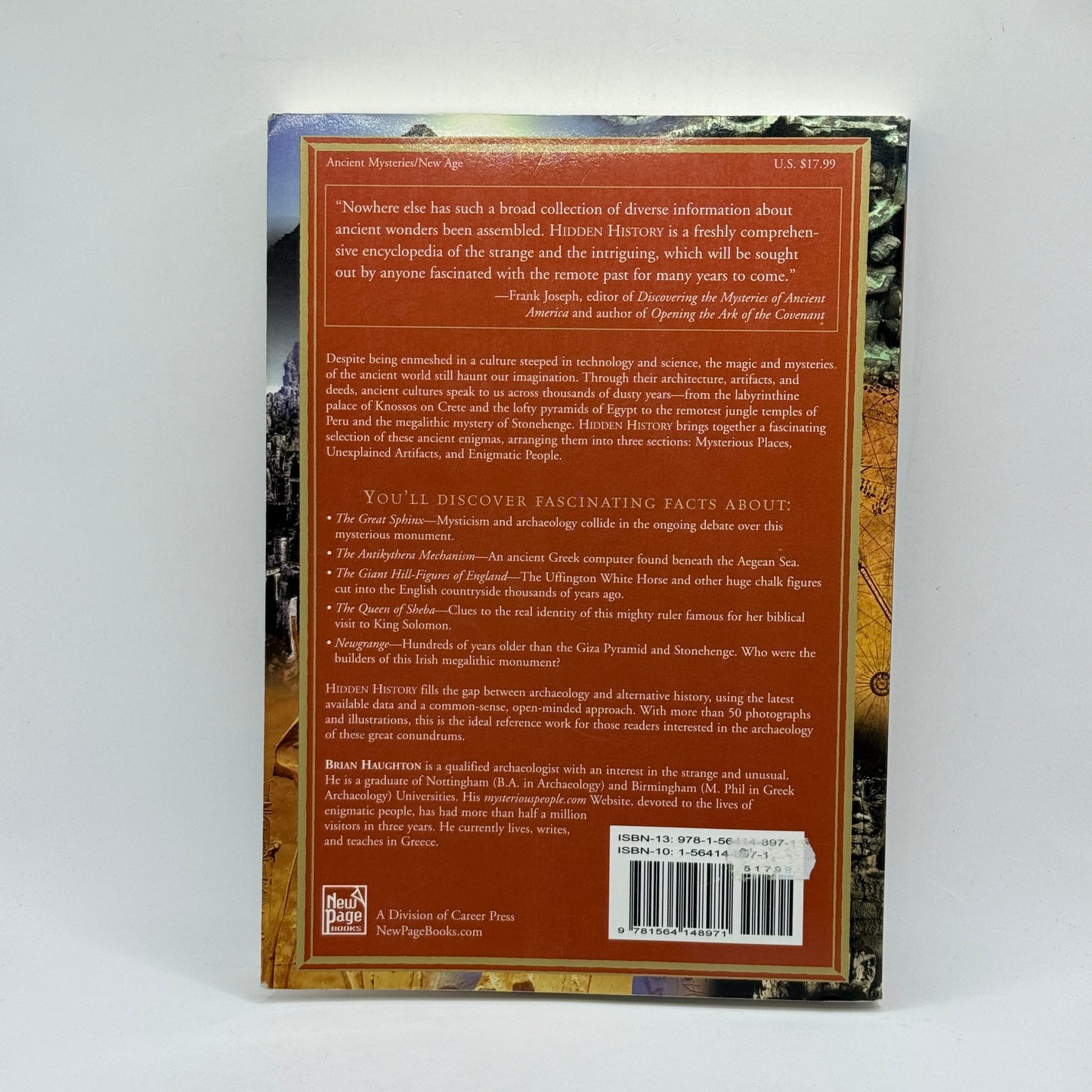 Hidden History: Lost Civilizations, Secret Knowledge, and Ancient Mysteries by Brian Haughton