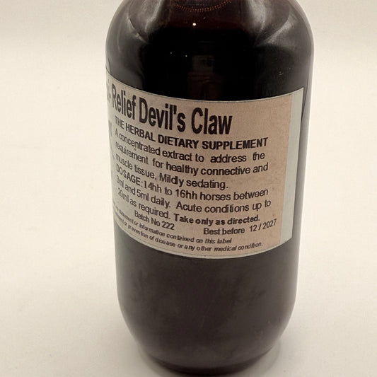 Hira Equi-Relief Devil's Claw 200mL Herbal Supplement for Horses
