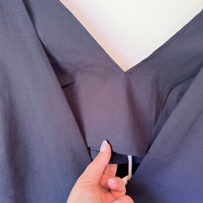 Holy Chic (Trelise Cooper) Black Cotton Pinafore Dress – Size 8