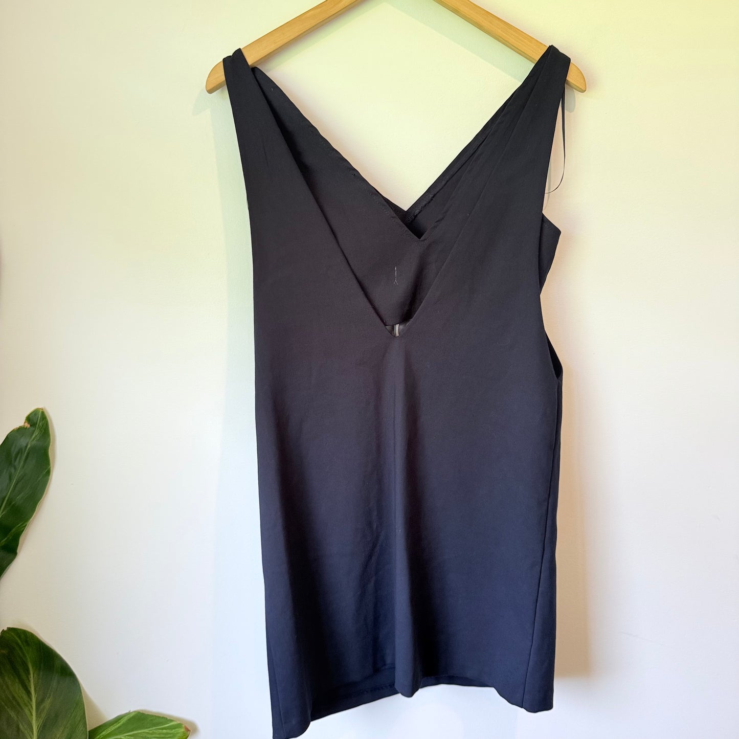 Holy Chic (Trelise Cooper) Black Cotton Pinafore Dress – Size 8