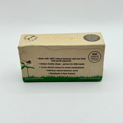 Honeysticks 100% Pure Beeswax Original Crayons (12 pc)